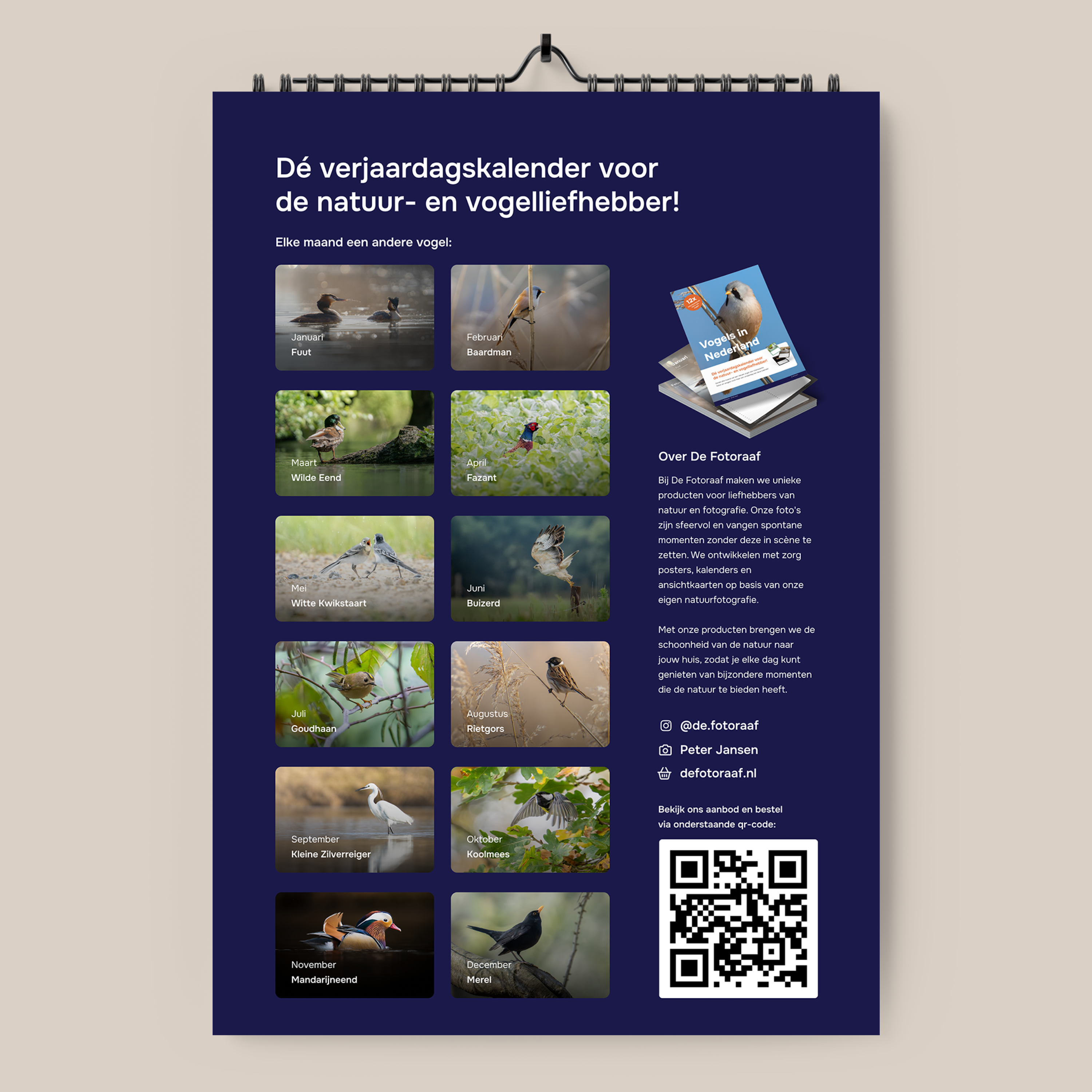 Cadeau Bundel: Canvas & Kalender