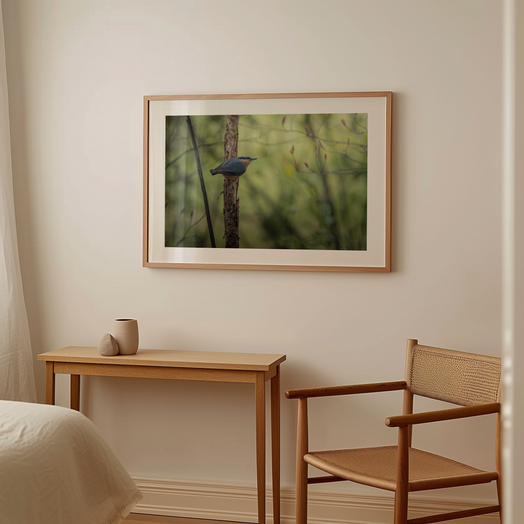 Print 'Boomklever in actie'