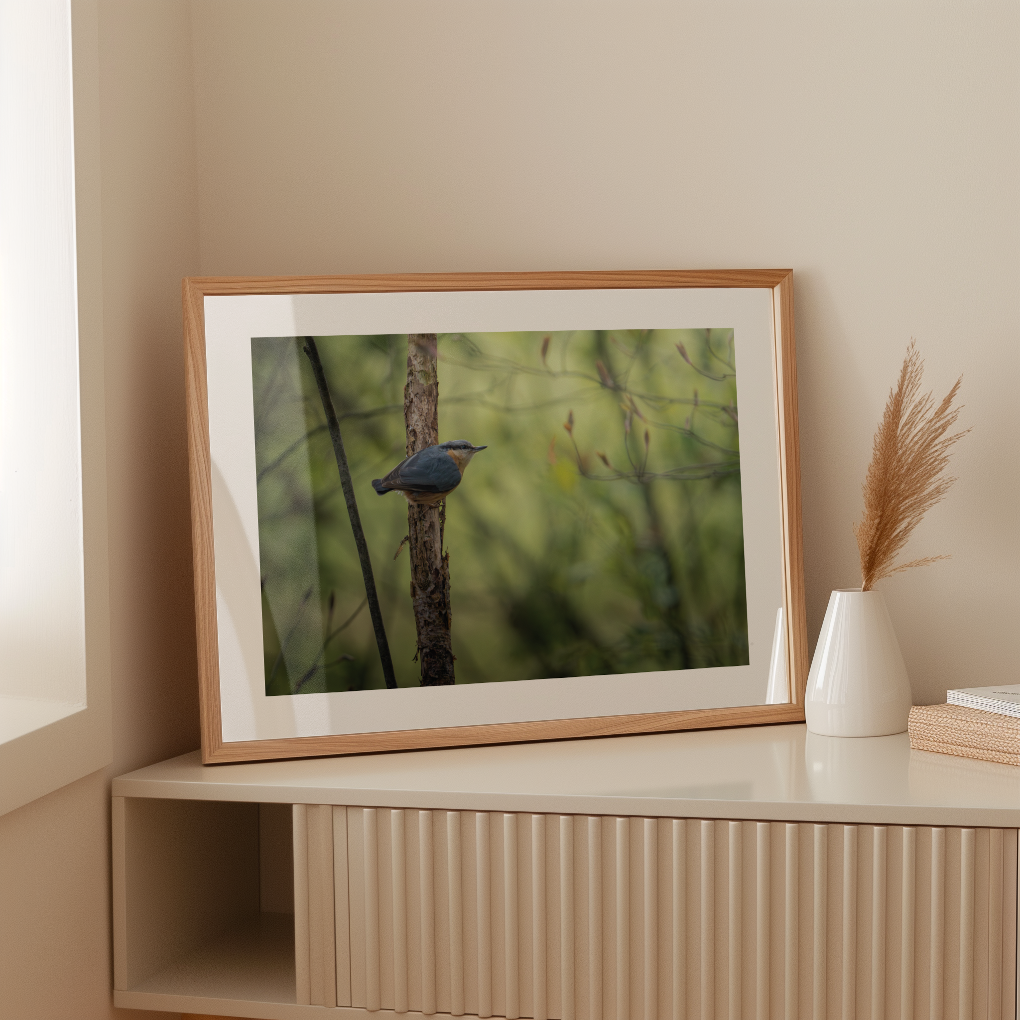 Print 'Boomklever in actie'