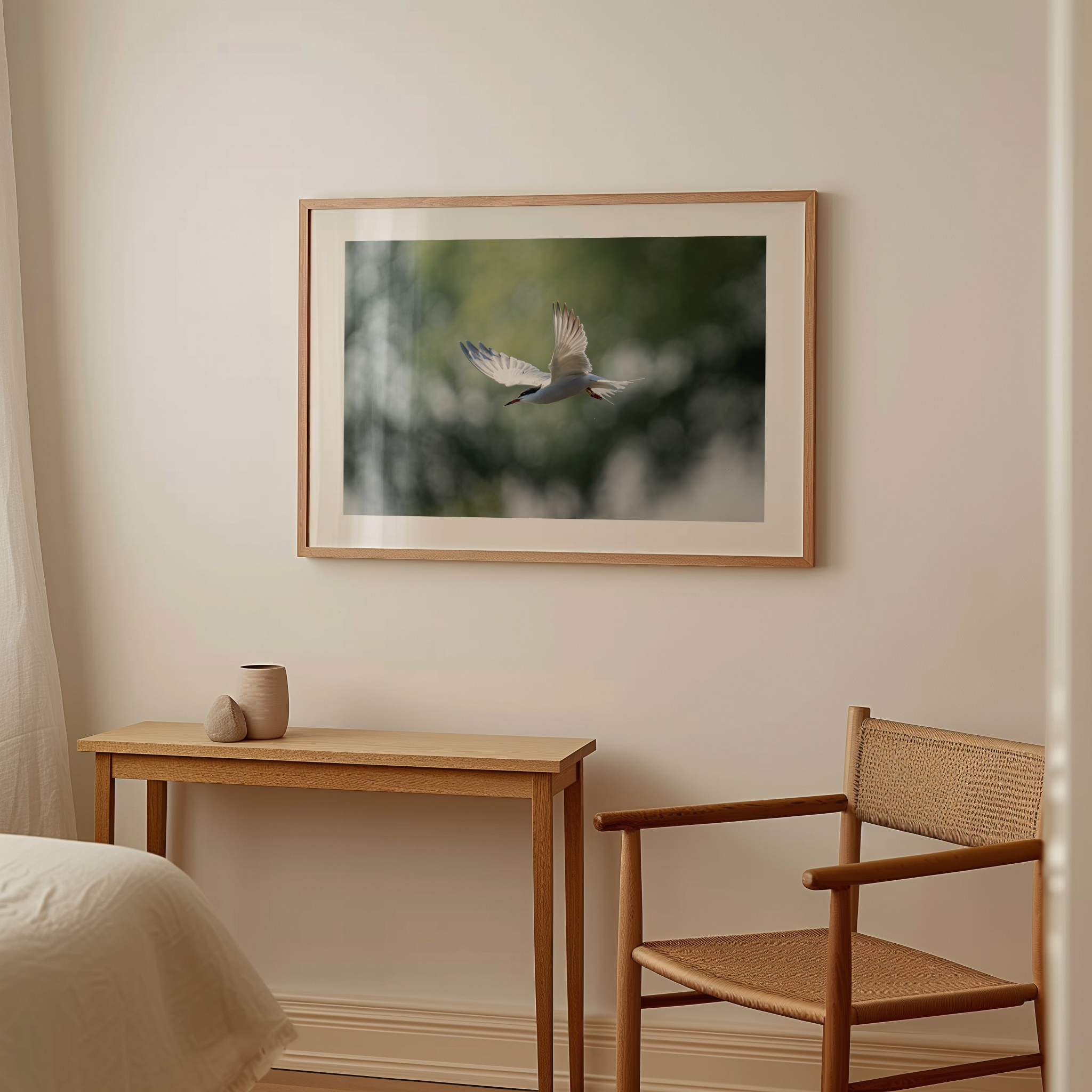 Print 'Duikende visdief'